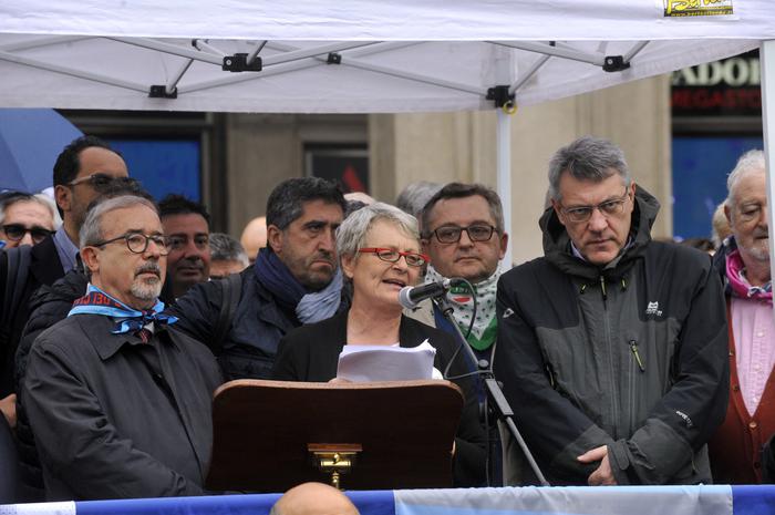 Annamaria Furlan, 25 Aprile 2019 (foto Comune Milano) 