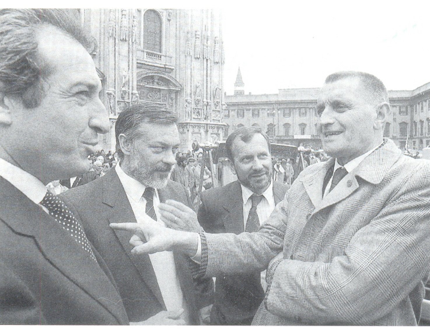 Con D'Antoni (Cisl) e Pizzinato (Cgil)
