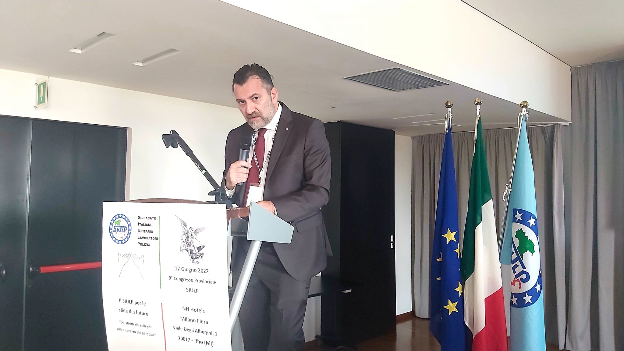 Paolo Magrone (segretario generale Siulp Milano)