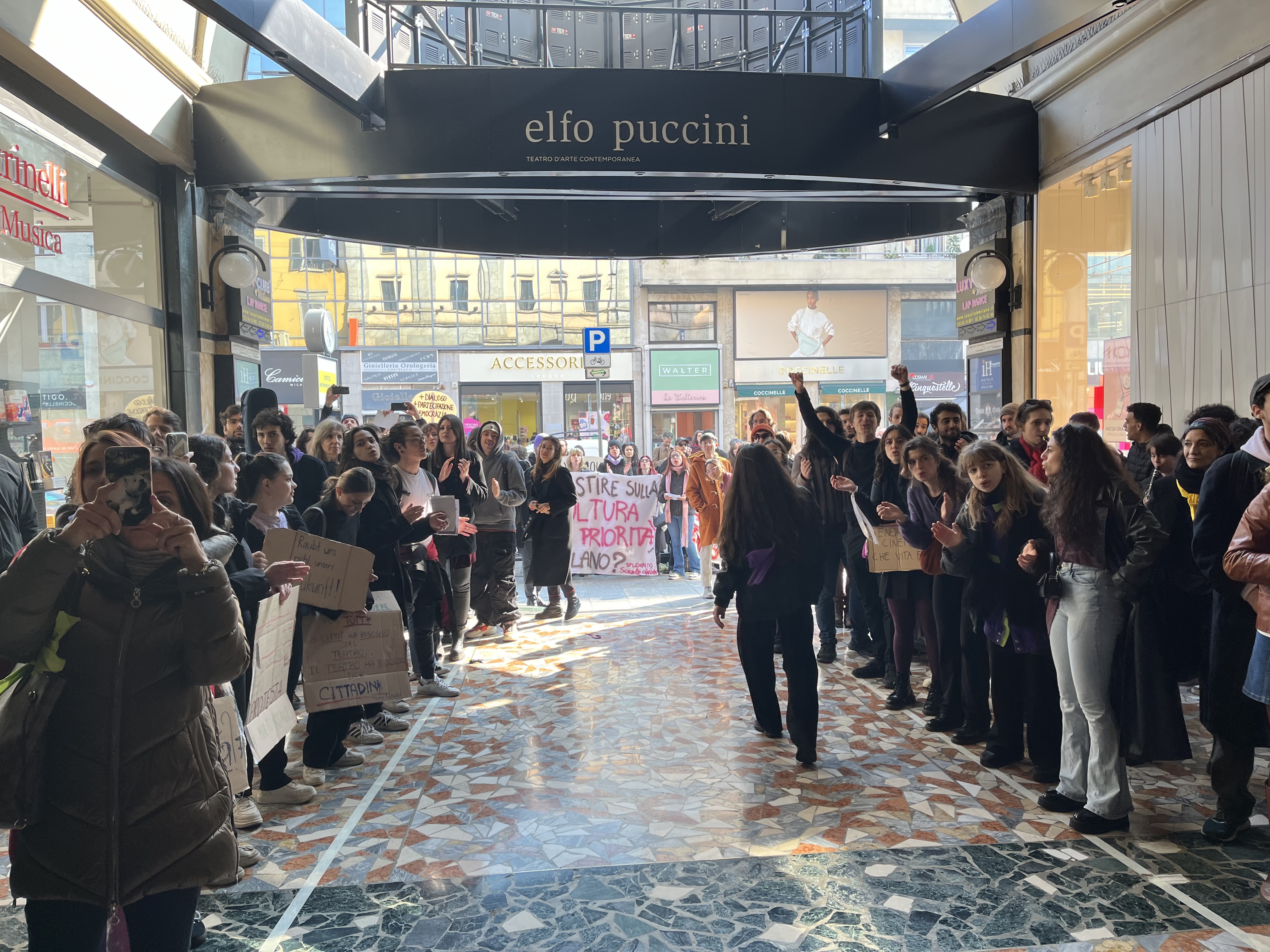 La manifestazione a febbraio