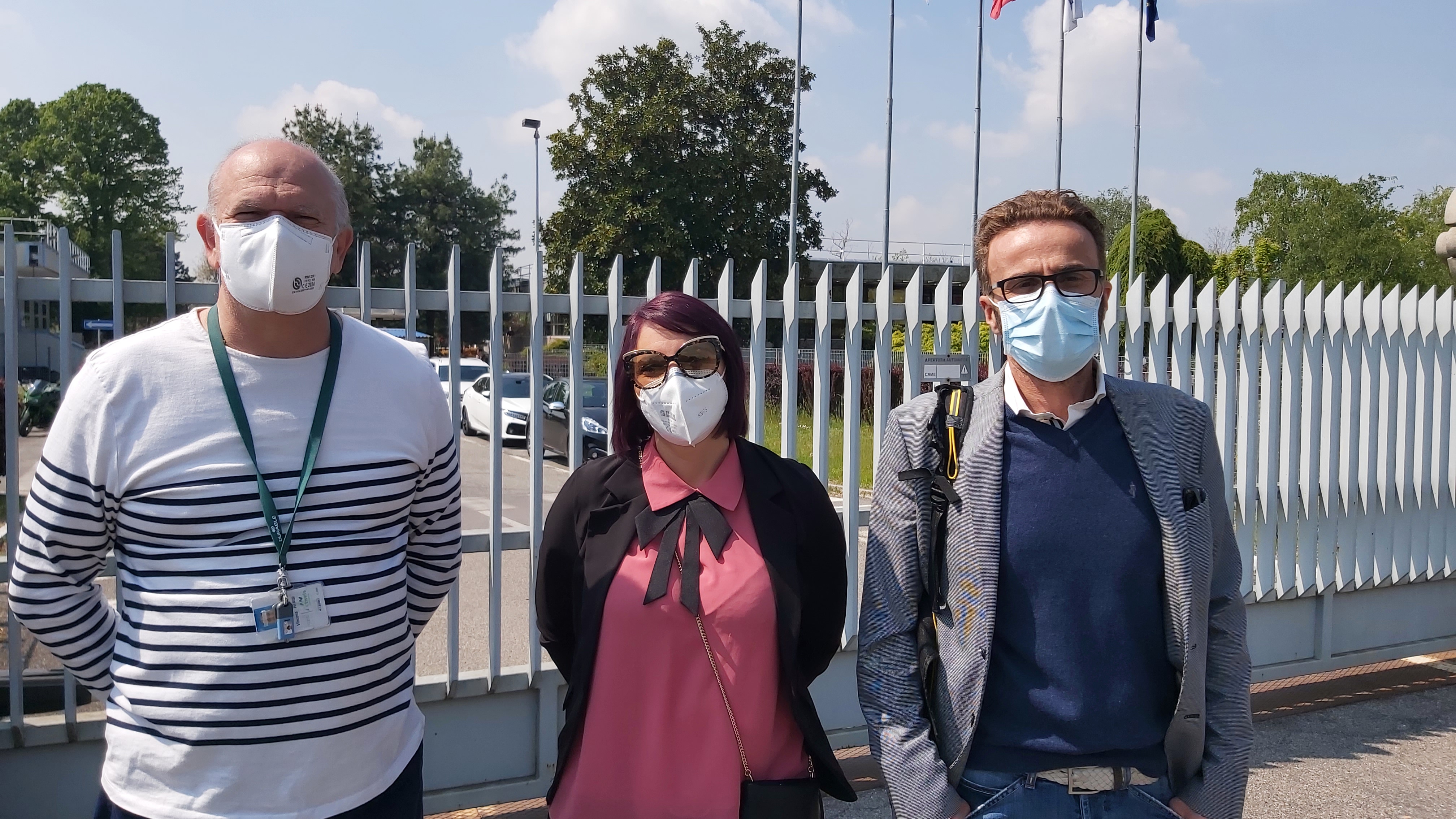 I rappresentanti sindacali della Femca Cisl