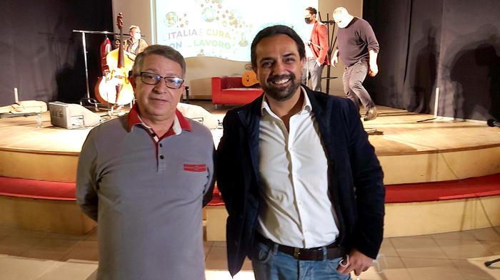 Gilberto Mangone (Cisl) e Maurizio Bove (Cisl)