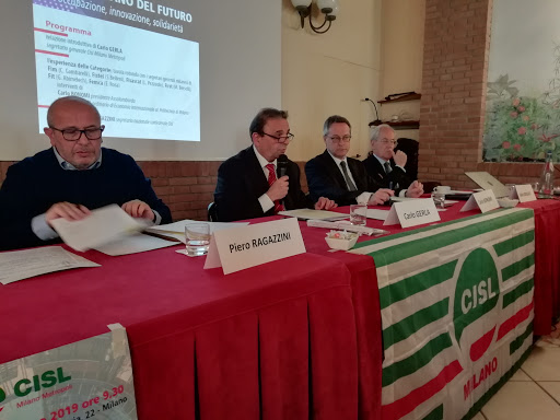 Bonomi ad un convegno Cisl