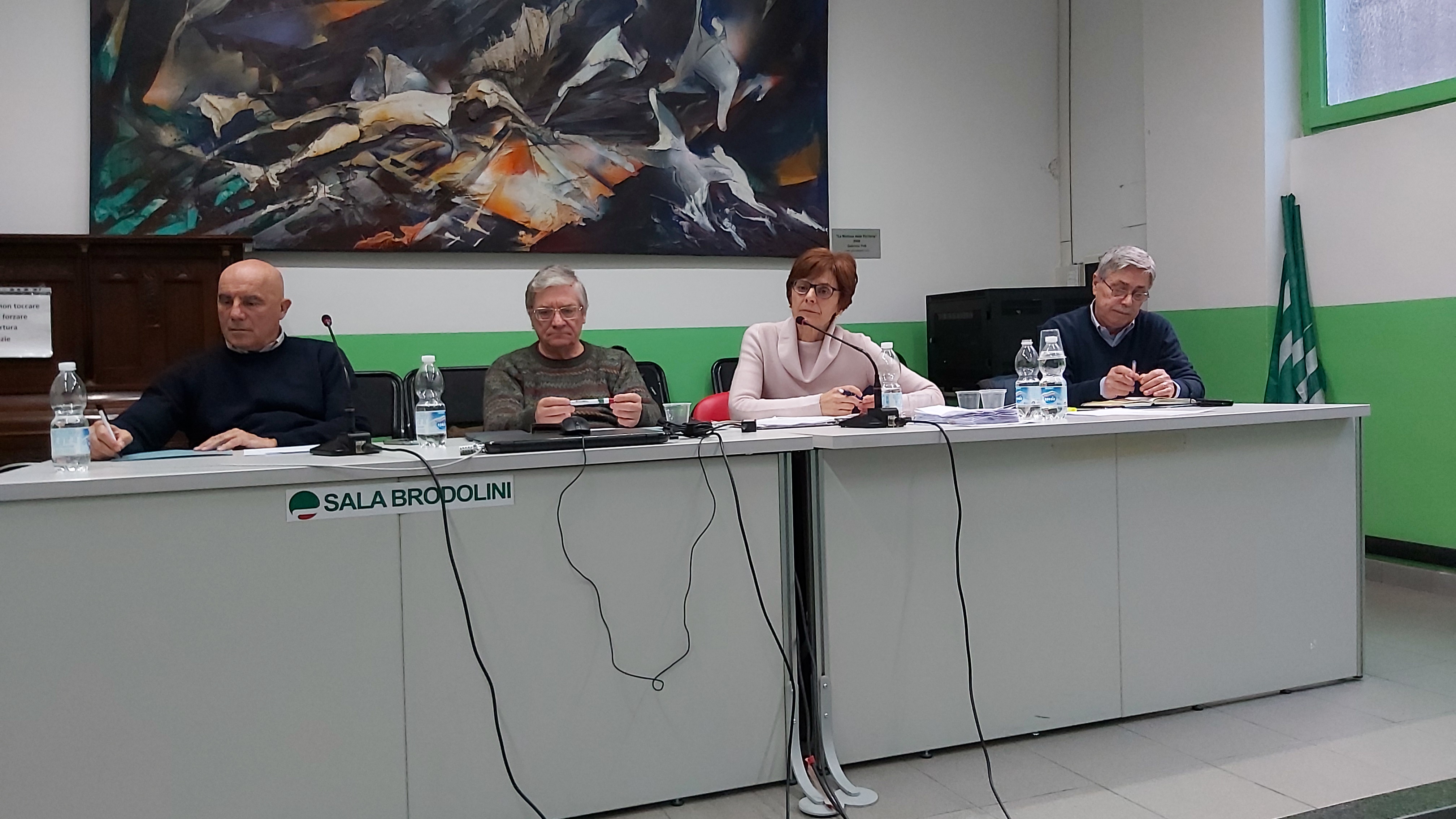 Da sx Didonè, Maffezzoli, Tonello, Desiante