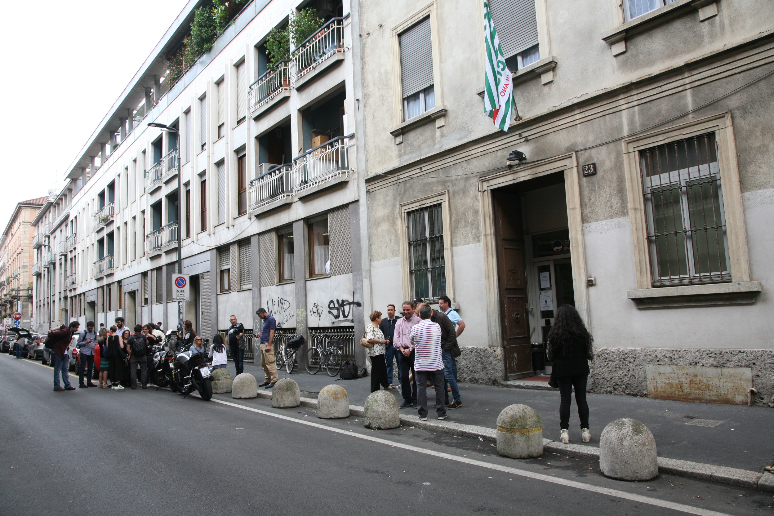 La sede centrale di via Tadino 23