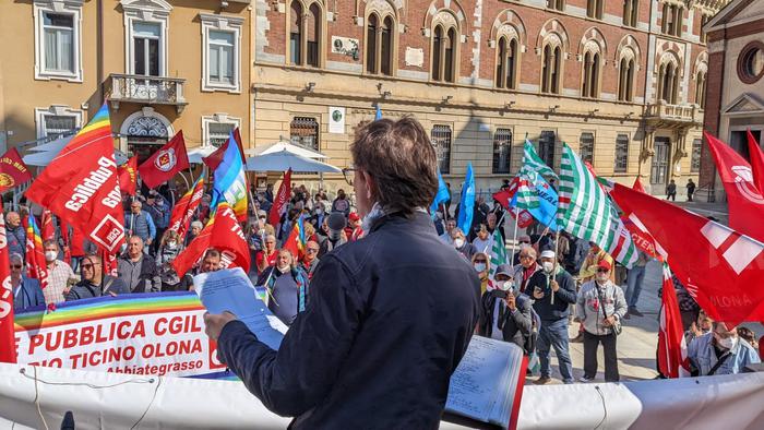 Eros Lanzoni (Cisl Milano) - Il Primo Maggio a Legnano 