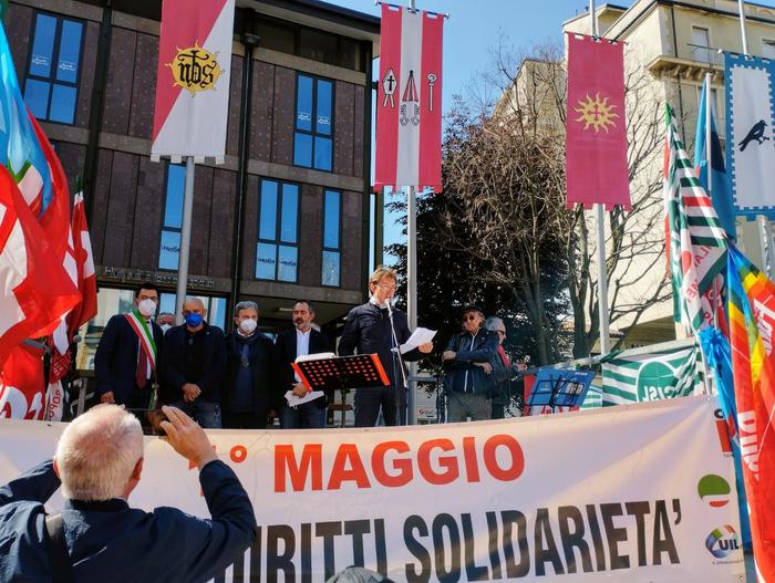 Eros Lanzoni (Cisl Milano) - Il Primo Maggio a Legnano