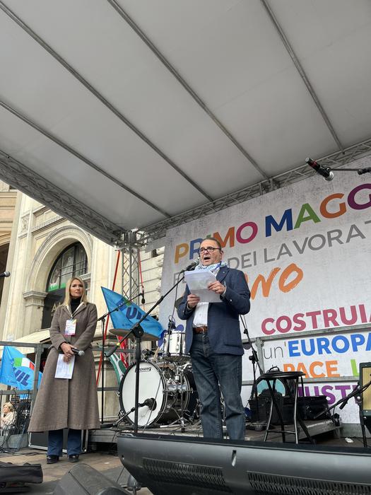 Carlo Gerla (segretario generale Cisl Milano)