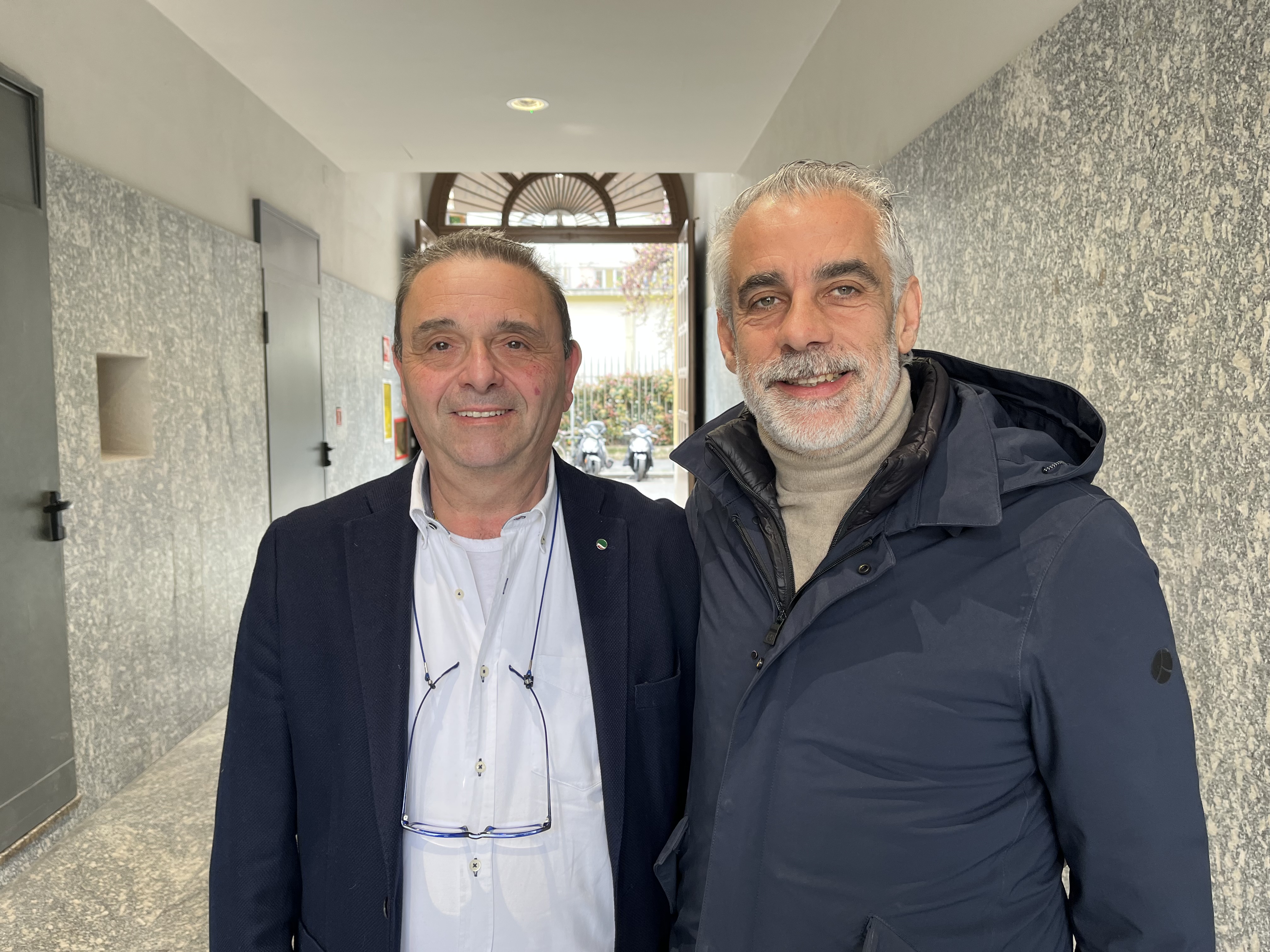 Da sx Carlo Gerla e Roberto Puddu