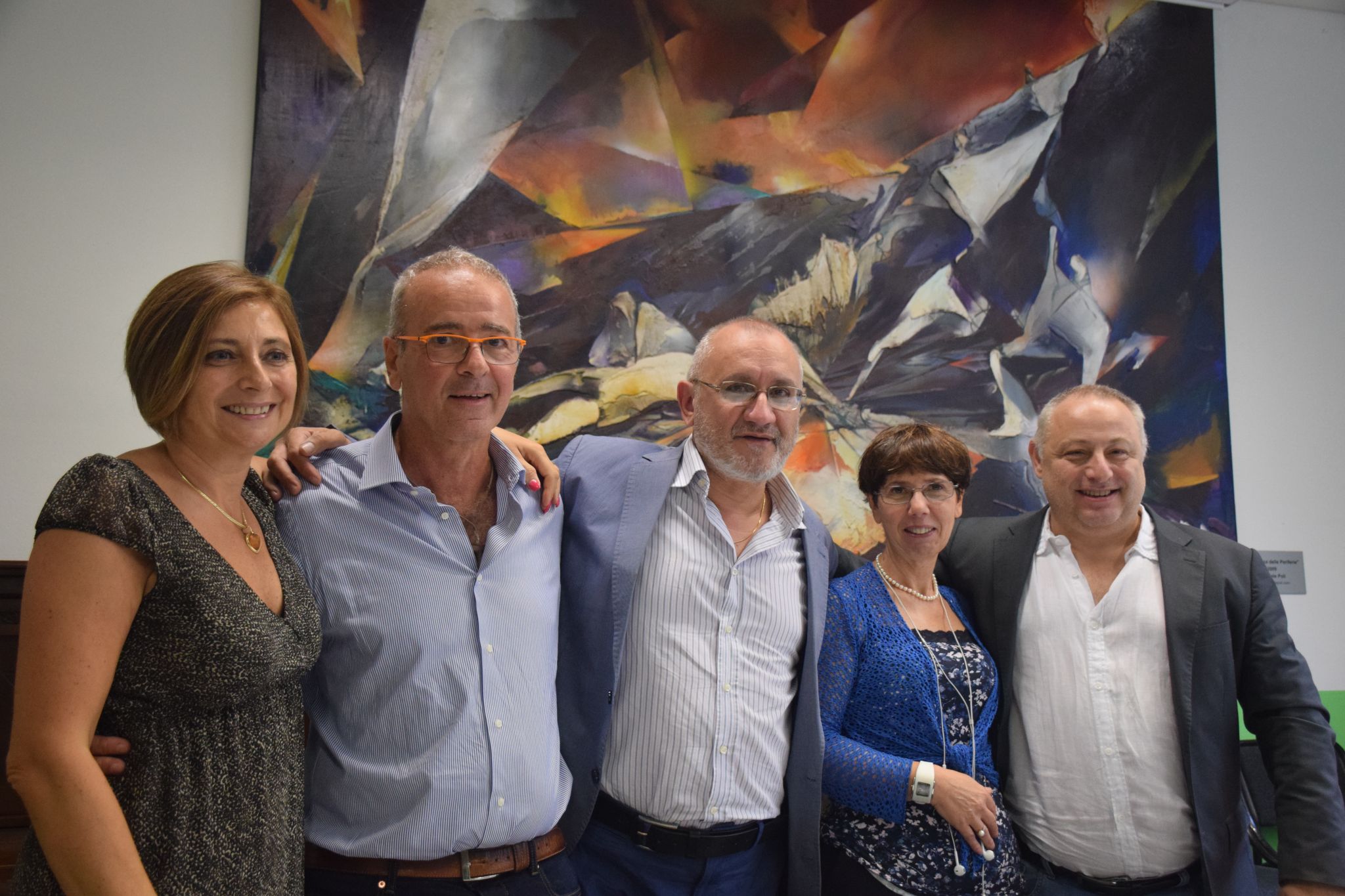 La segreteria della Fisrt Cisl Milano