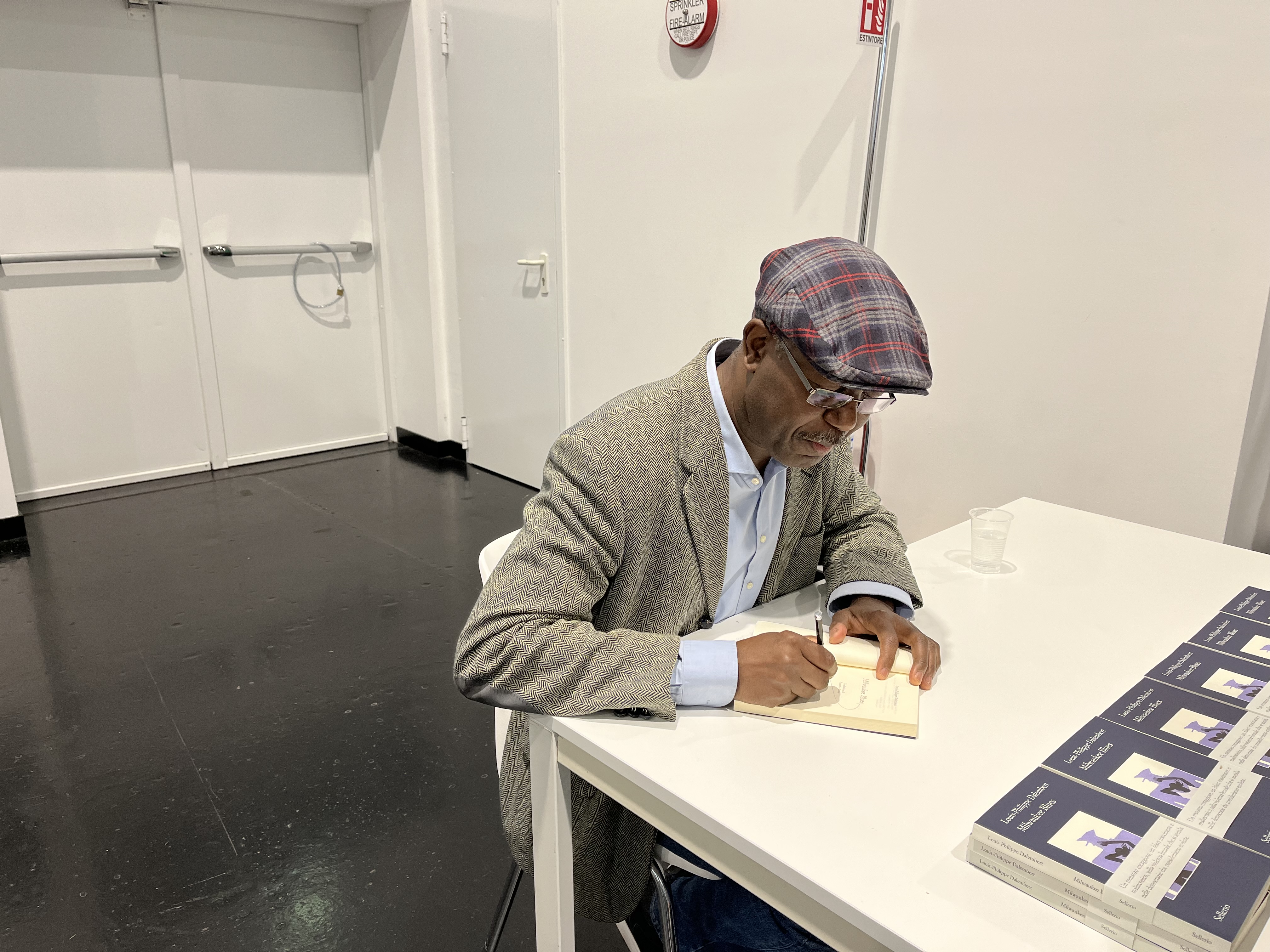 Dalembert al recente Book Pride di Milano