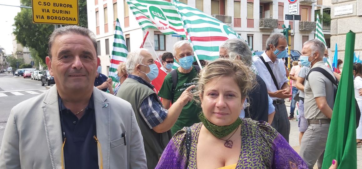 Gerla (Cisl Milano) e Olivi (Cisl Fp Milano)