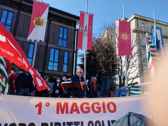 Beppe Oliva (Fnp Cisl) - Il Primo Maggio a Legnano