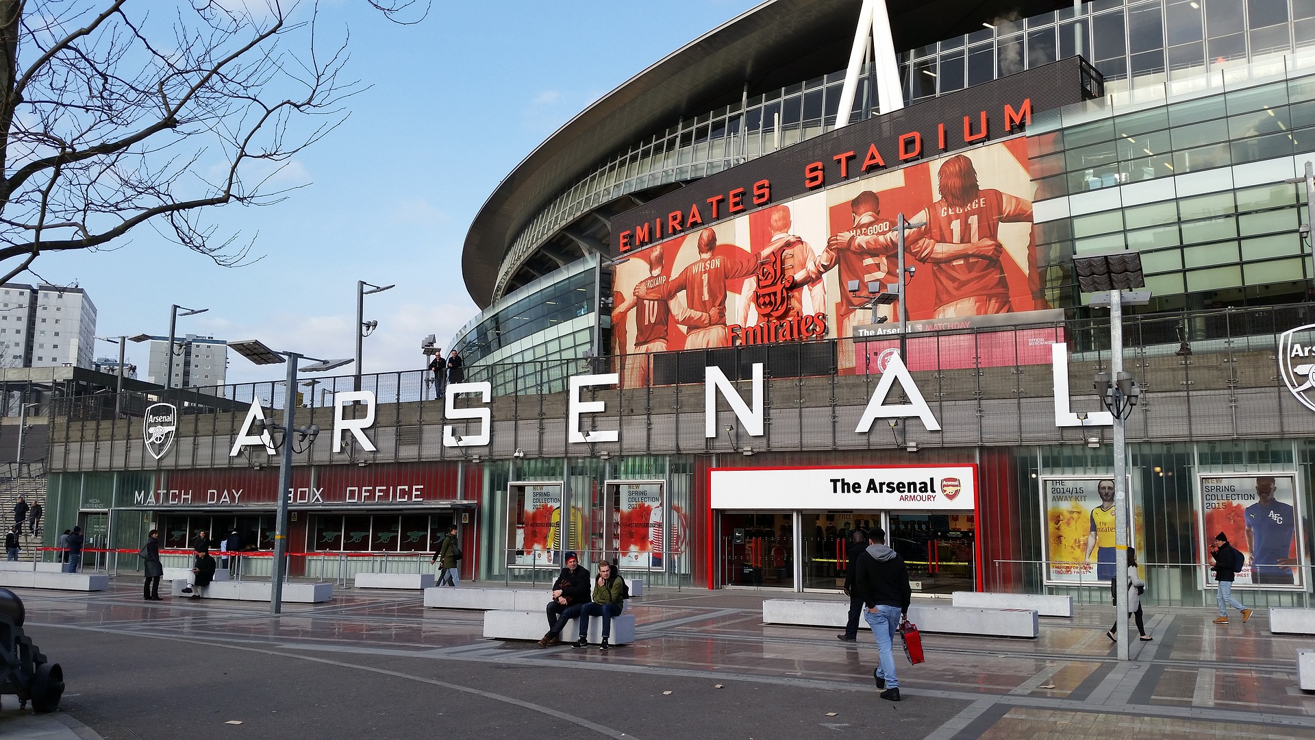 Lo stadio dell'Arsenal