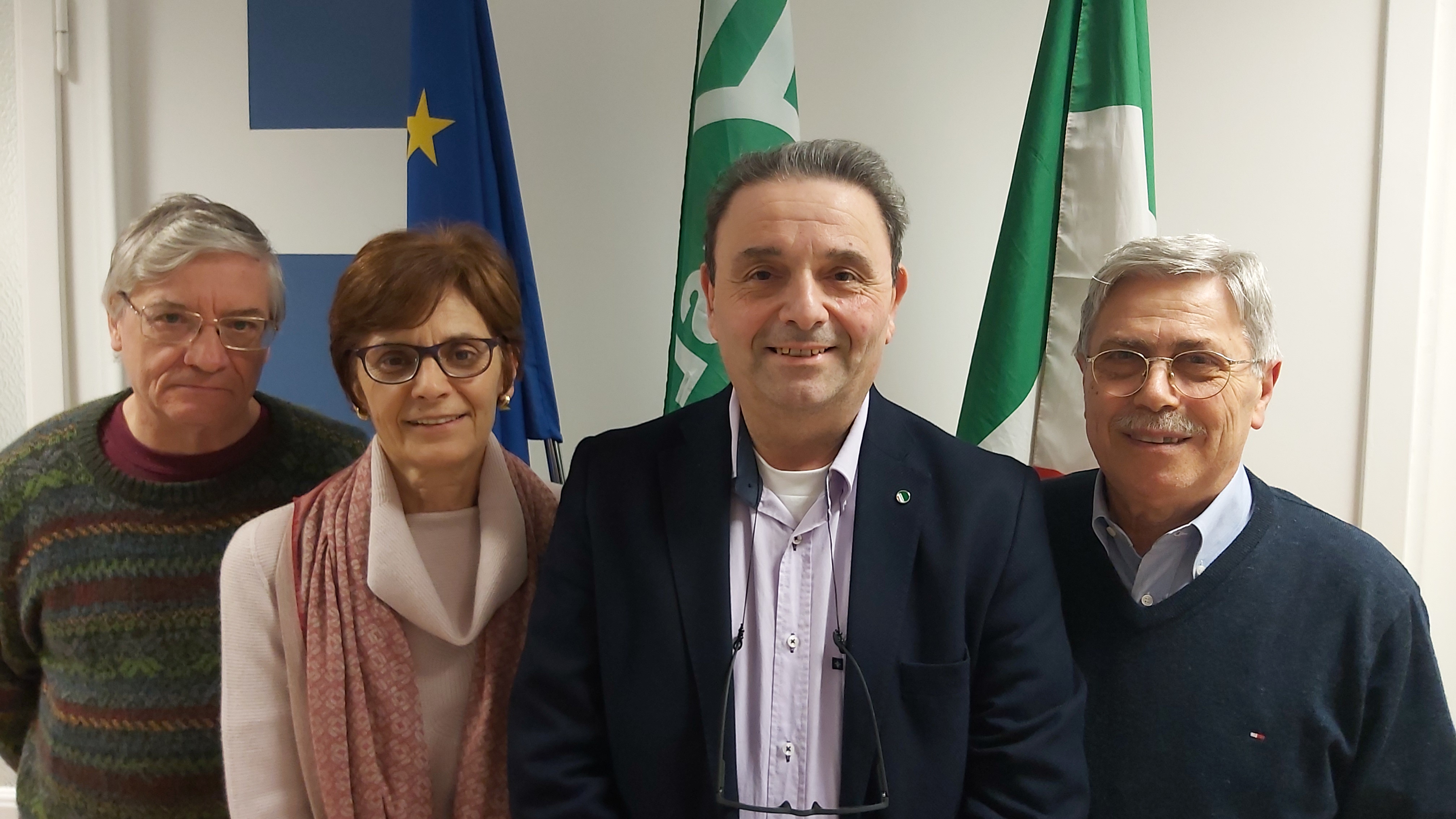 Da sx Maffezzoli, Tonello, Gerla, Desiante