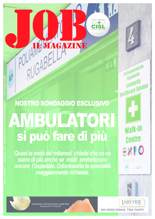 Job Luglio-Agosto 2015